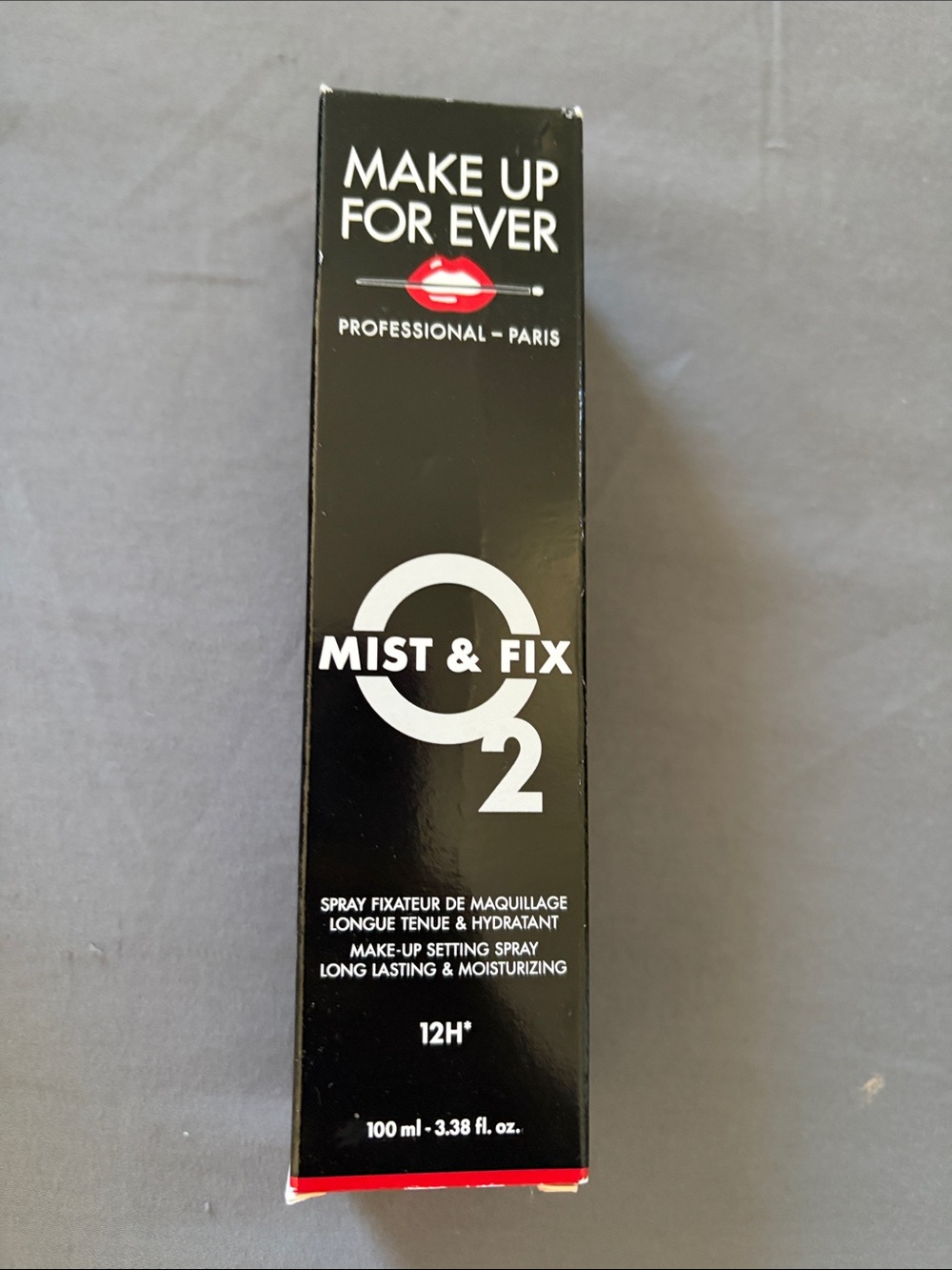 MAKE UP FOR EVER Mist & Fix O2 Setting Spray - Black Packaging